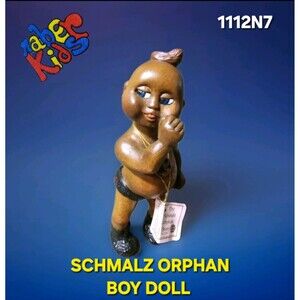 SCHMALZ ORPHAN STORY ❤️️ 1993 NABER KIDS DOLL Wood Carved 14” Ltd Edition #108